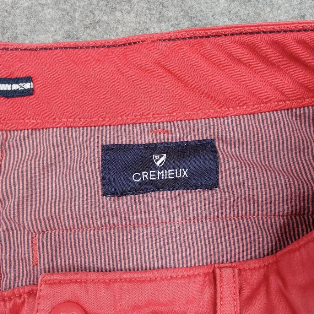 Cremieux Shorts Mens 38‎ Salmon Red Chino Stretch Performance Casual Summer Golf